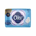 Ola Classic Wings Normal Singles Прокладки поверхность сеточка, прокладки гигиенические, 10 шт. фото