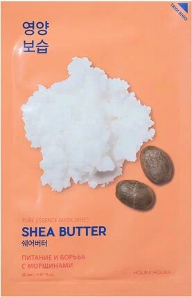 Holika Holika тканевая маска для лица, маска, 20 мл, 1 шт, масло ши фото