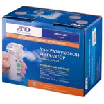 Ингалятор ультразвуковой портативный (Меш-небулайзер) AND UN-233, 1 шт. фото 2