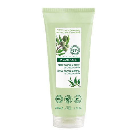 Klorane Крем для душа миндаль и купуасу, крем, 200 мл, 1 шт, питание фото