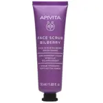 Apivita Скраб-эксфолиант для лица, скраб, 50 мл, 1 шт, черника фото 