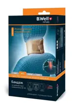 B.Well Med Бандаж на шейный отдел позвоночника, M, 1 шт, бежевый, арт. W-121 фото
