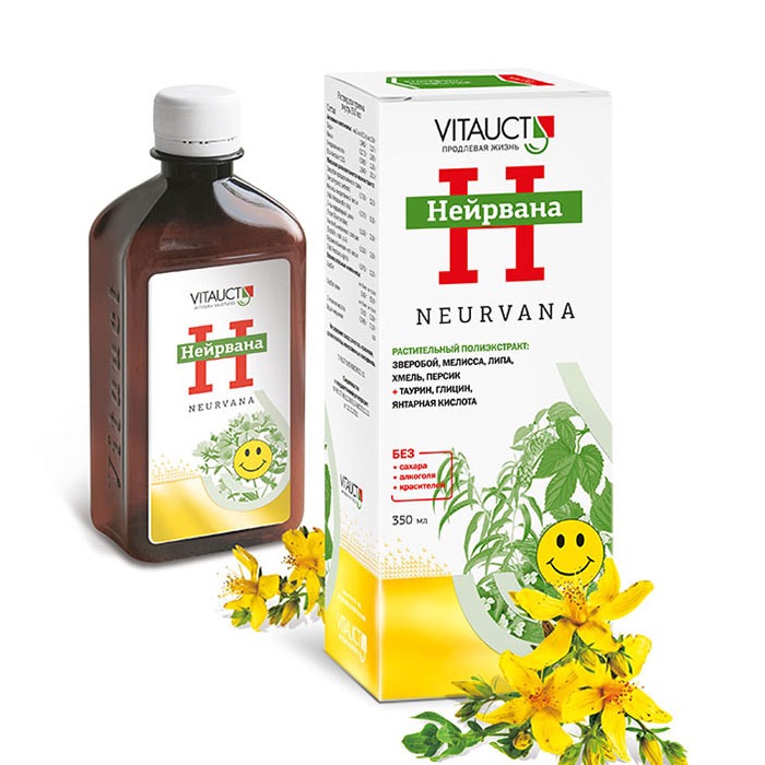 Vitauct Нейрвана, жидкость, 350 мл, 1 шт. фото