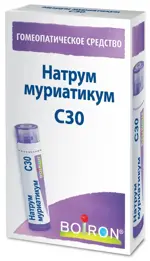 Натрум муриатикум С30, гранулы гомеопатические, 4 г, 1 шт. фото