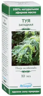 Масло эфирное Туя Западная, масло эфирное, 10 мл, 1 шт. фото