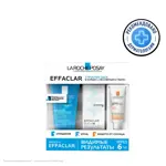 La Roche-Posay Effaclar очищающий гель 50 мл + гель-крем DUO+M 15 мл + Anthelios флюид 3 мл, набор, 1 шт. фото