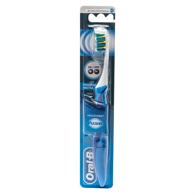 Oral-B Pro-Expert Pulsar 35 Зубная щетка, щетка зубная, 1 шт, средней жесткости фото