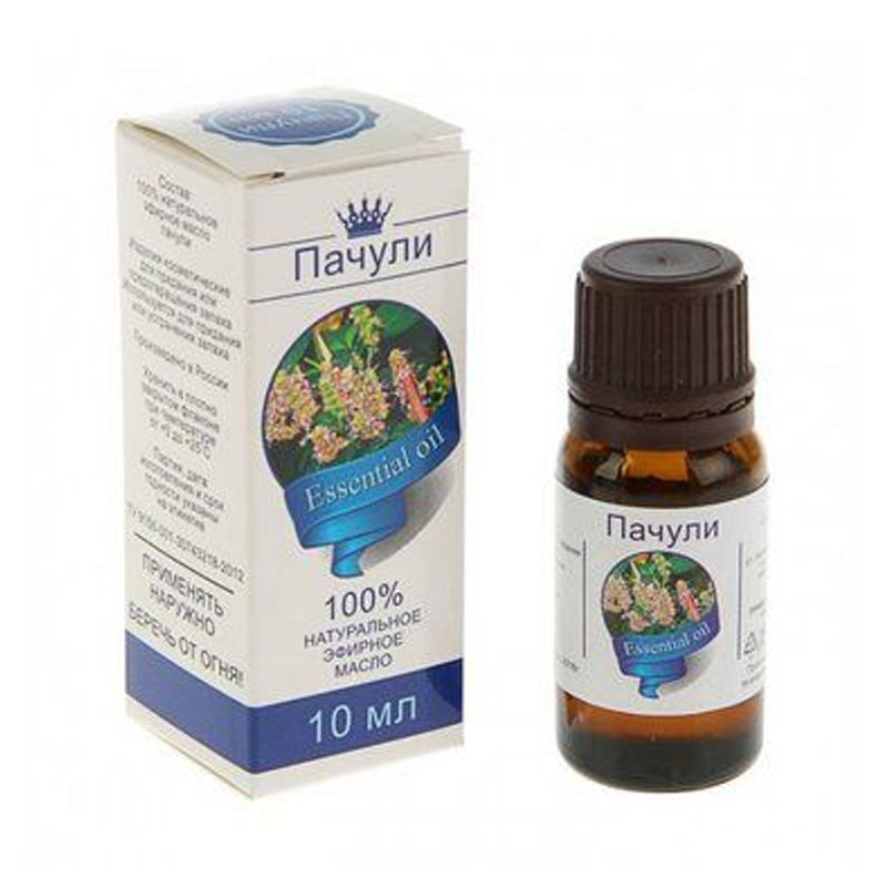 Масло эфирное Пачули, масло эфирное, 10 мл, 1 шт. фото