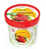 Десант Здоровья Биомороженое банан земляника, 60 г, 1 шт, десерт веганский двухслойный фото