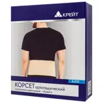 Крейт Корсет ортопедический пояснично-крестцовый, р. 4, 1 шт, бежевый, К-510 пластиковые ребра жесткости фото