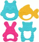 Lubby Прорезыватель силиконовый, 1 шт, арт. 23228, в ассортименте фото