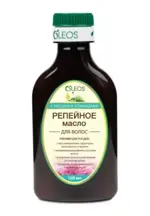 Oleos Масло репейное с хвощом и керамидами, масло косметическое, 100 мл, 1 шт. фото
