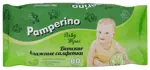 Pamperino салфетки влажные детские с Алоэ Вера, салфетки гигиенические, 80 шт. фото