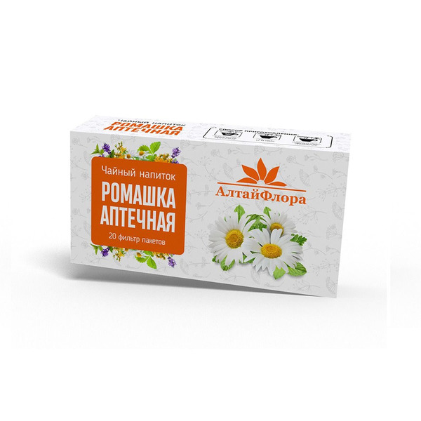 АлтайФлора Ромашка аптечная, чайный напиток, 1.5 г, 20 шт. фото