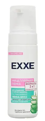 EXXE Пенка-мусс мицеллярная для умывания, пенка-мусс, 150 мл, 1 шт. фото