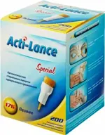 Acti-lance Special ланцеты-скарификаторы, ланцеты, 200 шт, 17G фото 2