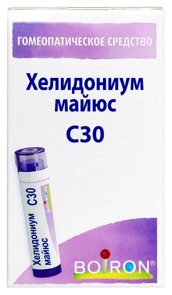 Хелидониум Майюс С30, гранулы гомеопатические, 4 г, 1 шт. фото