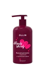 Ollin Beauty Family Бальзам для волос с кератином и протеинами шелка, бальзам для волос, 500 мл, 1 шт. фото