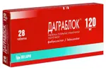Даграблок, 120 мг, таблетки, покрытые пленочной оболочкой, 28 шт. фото 2