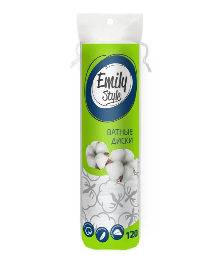Emily Style Ватные диски, 120 шт. фото