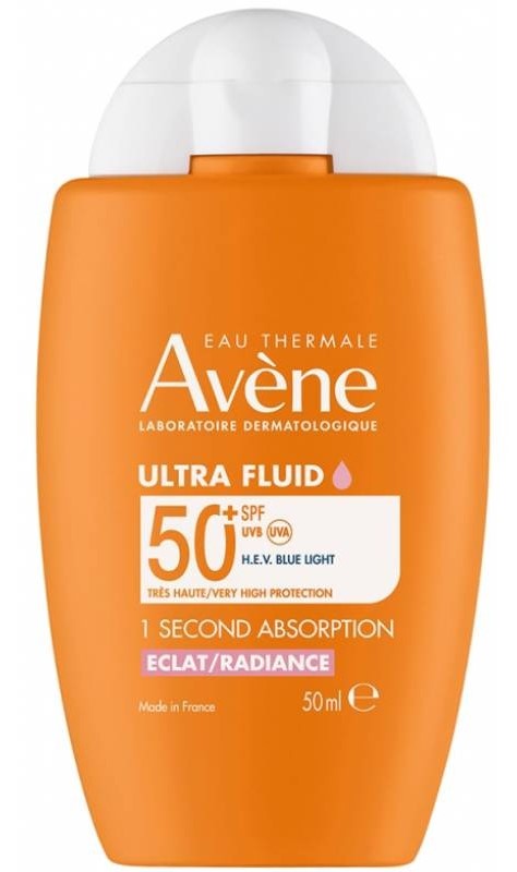 Avene Sun care Флюид солнцезащитный ультралегкий придающий сияние, флюид, 50 мл, 1 шт, SPF 50+ фото
