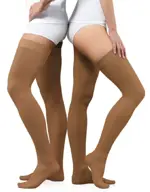 Tonus Elast Чулки компрессионные профилактические (10-18 mmHg), р. 2, пара, 1 шт, бежевого цвета, арт. 0402 фото