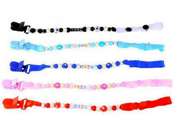 Бусинка цепочка для пустышки, 1 шт, арт. 1701 фото