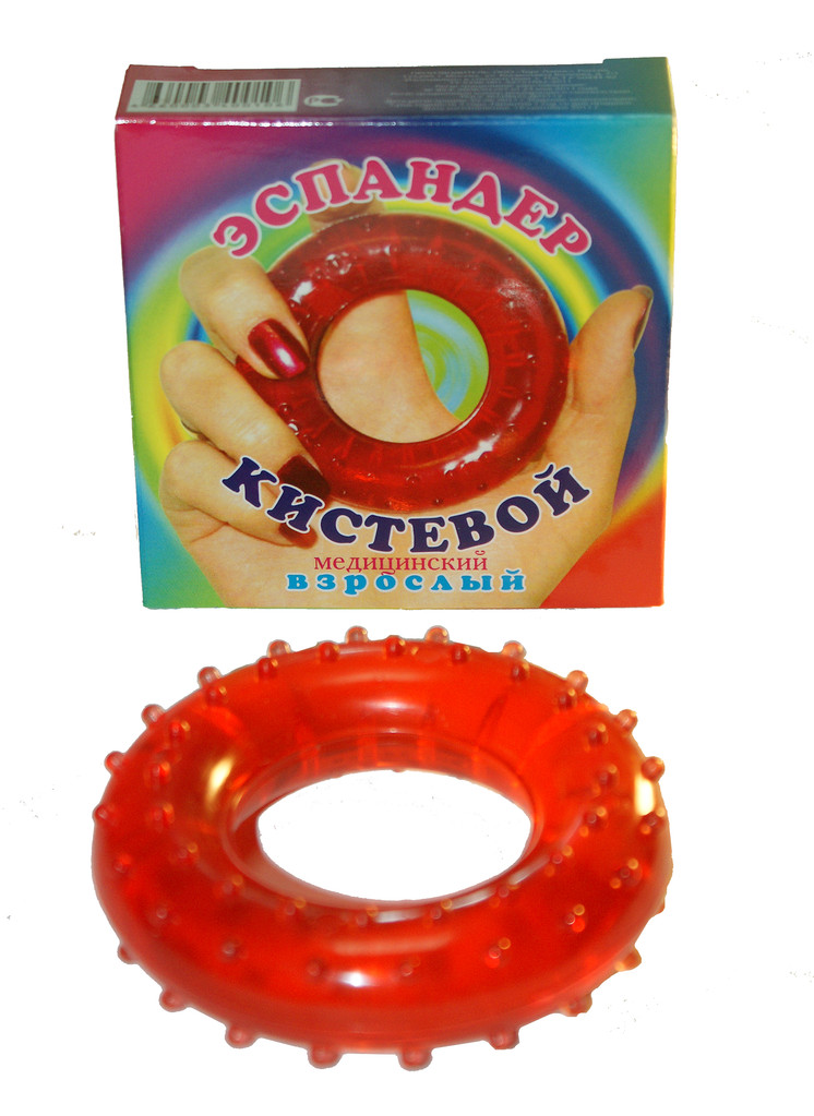 Эспандер кистевой медицинский взрослый, 1 шт, цвет в ассортименте фото