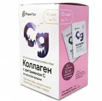 Коллаген с витамином C, порошок, 7 г, 10 шт, со вкусом вишни фото 2