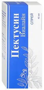 Пектусин Виалайн, спрей, 45 мл, 1 шт. фото