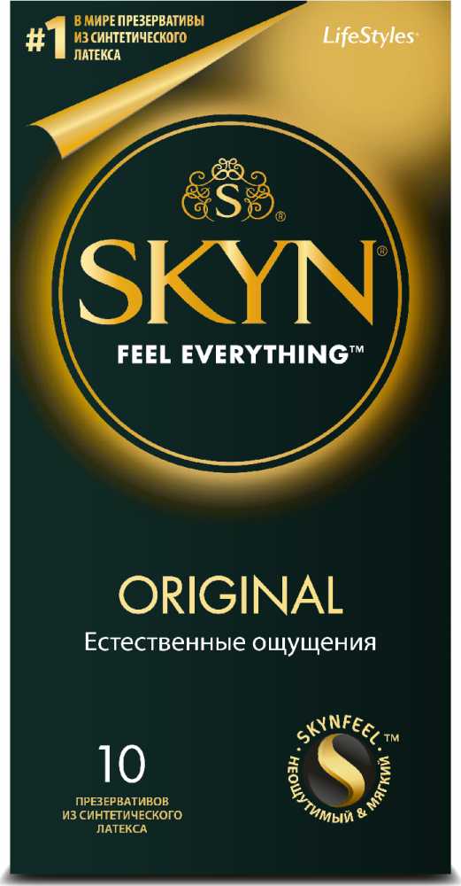 Skyn Original Презервативы, презерватив, 10 шт, синтетический латекс фото