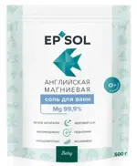 Epsol Baby соль английская магниевая расслабляющая 0+, соль для ванн, 500 г, 1 шт. фото 1