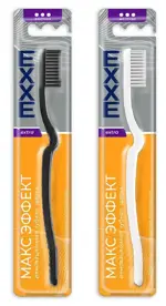 EXXE Extra Макс эффект, щетка зубная, 1 шт, цвет в ассортименте, жесткая фото 