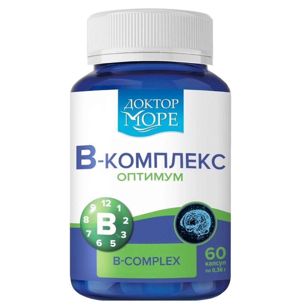 Доктор Море В-комплекс оптимум, капсулы, 60 шт. фото