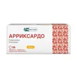 Арриксардо, 20 мг, таблетки, покрытые пленочной оболочкой, 98 шт. фото