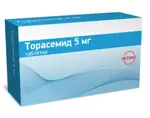 Торасемид, 5 мг, таблетки, 100 шт. фото 