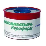 Верофарм Лейкопластырь фиксирующий, 3 см х 500 см, пластырь медицинский, 1 шт. фото