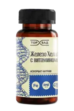 Торбад Железо хелат с витамином C, капсулы, 60 шт. фото