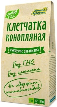 Компас здоровья Клетчатка конопляная, 150 г, 1 шт. фото