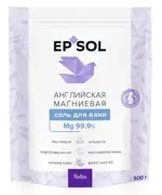 Epsol Relax соль английская магниевая, соль для ванн, 500 г, 1 шт. фото 1