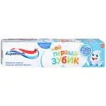 Aquafresh Зубная паста Мой первый зубик до 2 лет, паста зубная, 50 мл, 1 шт. фото