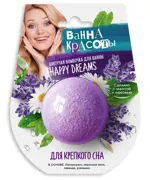 FitoКосметик Ванна красоты Шипучая бомбочка для ванны для крепкого сна, соль для ванн, 110 г, 1 шт. фото