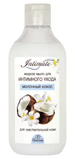Floresan фруктовая симфония молочный кокос, мыло жидкое, 300 мл, 1 шт, для интимной гигиены фото