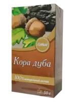 Дуба кора, фиточай, 50 г, 1 шт. фото 