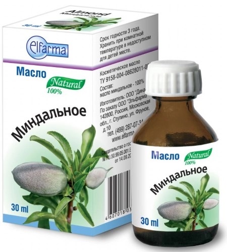 Elfarma масло косметическое миндальное, масло косметическое, 30 мл, 1 шт. фото
