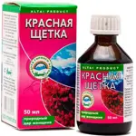Радуга Горного Алтая Настойка Красная щетка, настойка, 50 мл, 1 шт. фото 