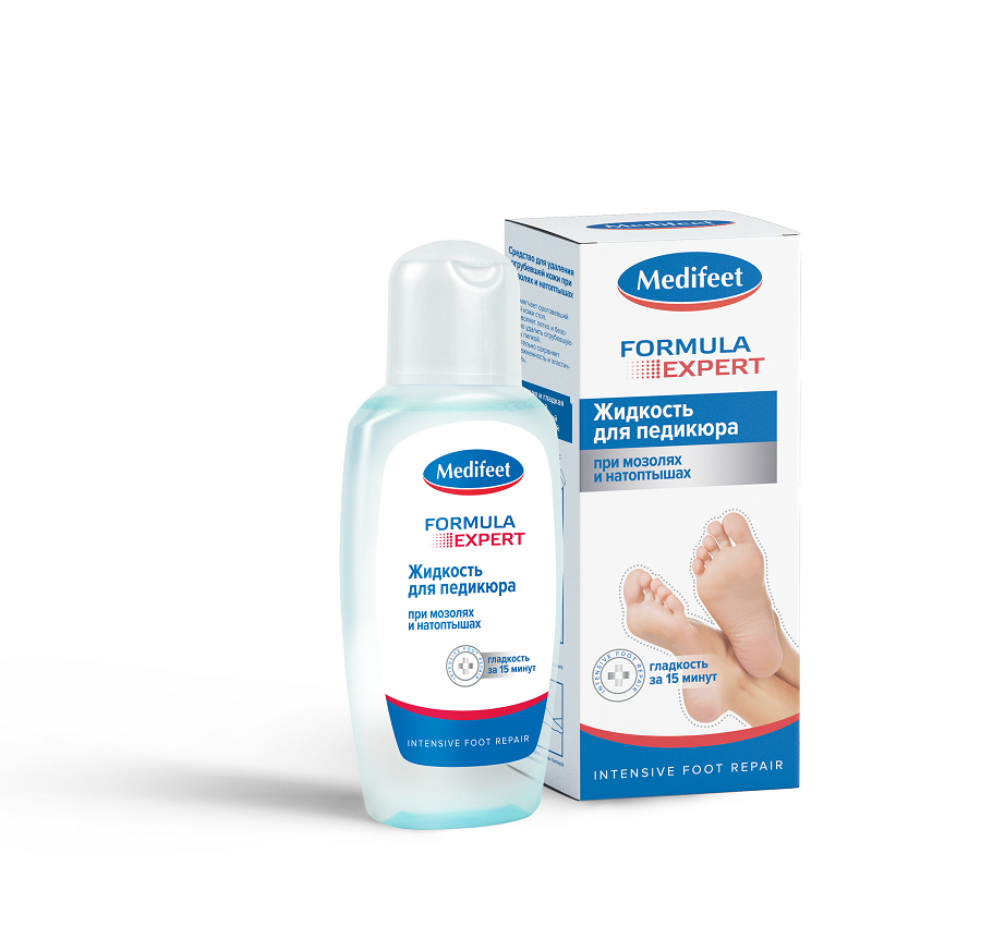 Medifeet средство для удаления огрубевшей кожи, жидкость для местного применения, 150 мл, 1 шт. фото