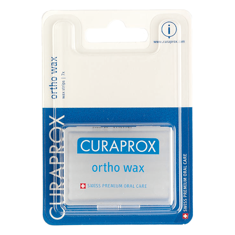 Curaprox Ortho Wax полоски ортодонтического воска, 7 шт. фото