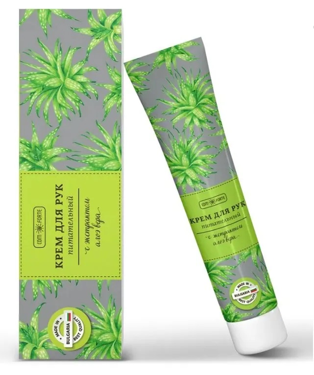 Comforte крем для рук питательный, крем для рук, 50 мл, 1 шт, алоэ вера фото