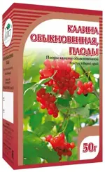 Калины плоды, плоды цельные, 50 г, 1 шт. фото